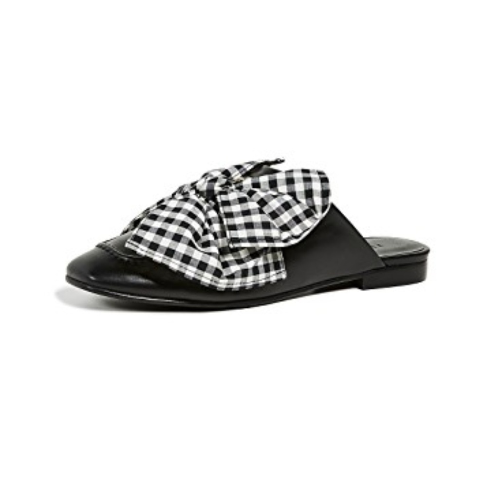 Freda Salvador ONO Black Calf Slides  - 8.5